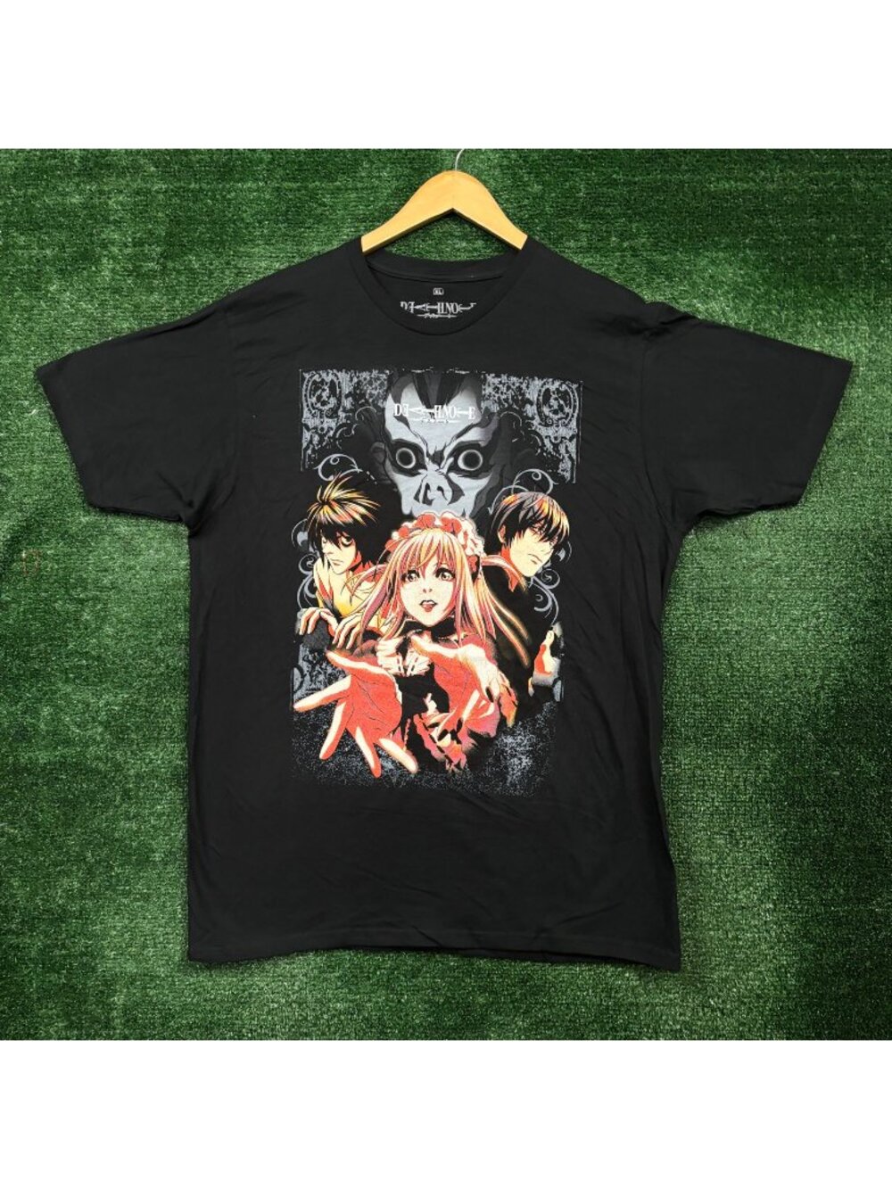 Death Note Cast Anime Poster T-Shirt Size Extra Large